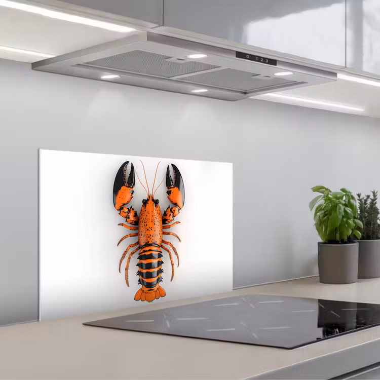 Fond de hotte - Cancer - Noir - Orange - Blanc - Unique — 1
