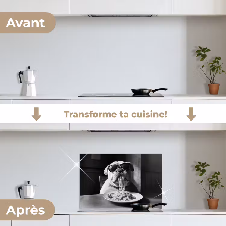 Fond de hotte - Chien - Bouledogue - Lunettes - Dur - Animaux — 7