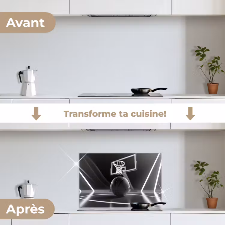 Fond de hotte - Basket-ball - Terrain de basket-ball - Lignes — 7