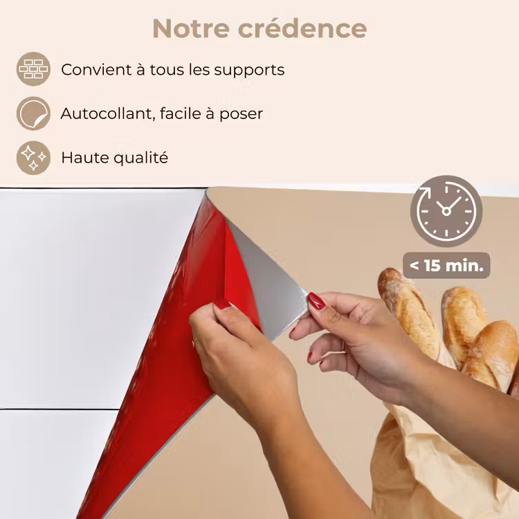 Fond de hotte - Baguette - Pain - Baguette - Beige — 4