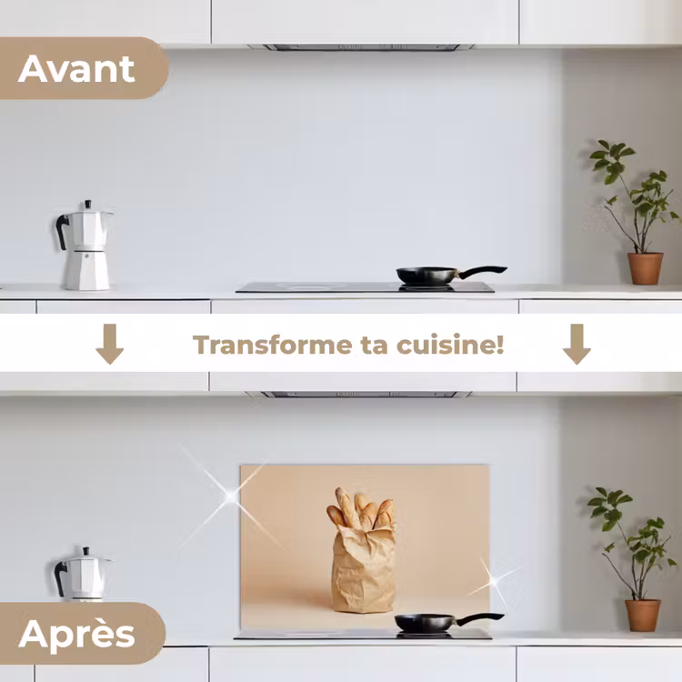 Fond de hotte - Baguette - Pain - Baguette - Beige — 7