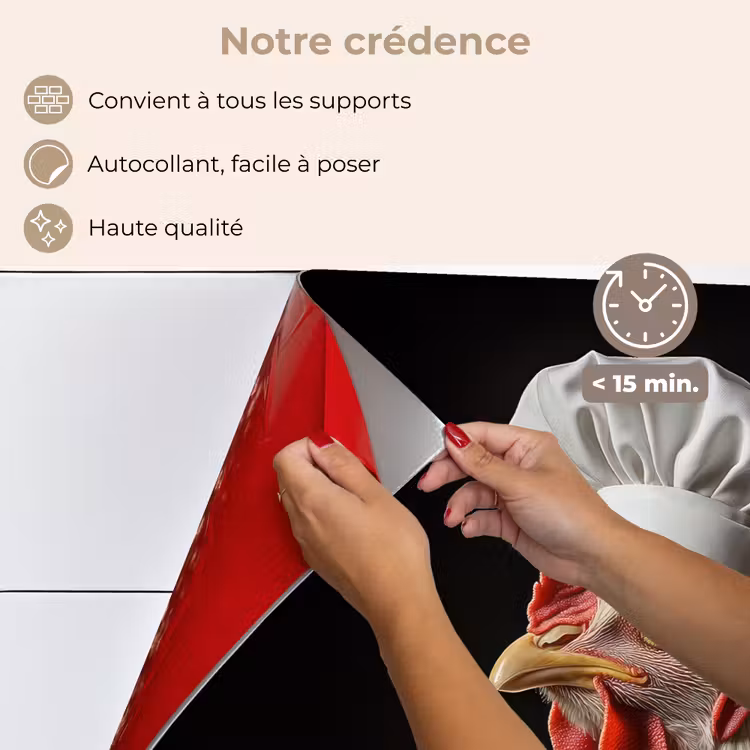 Fond de hotte - Cuisson - Rouge - Poulet — 4