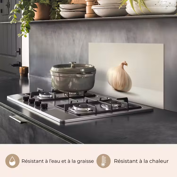 Fond de hotte - Ail - Naturel - Beige — 2
