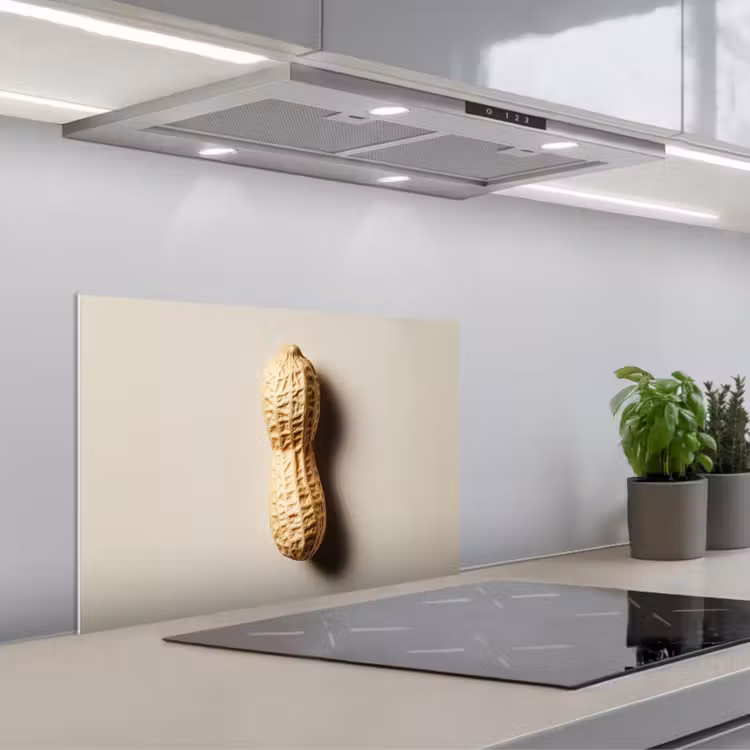 Fond de hotte - Cacahuète - Crue - Beige — 1