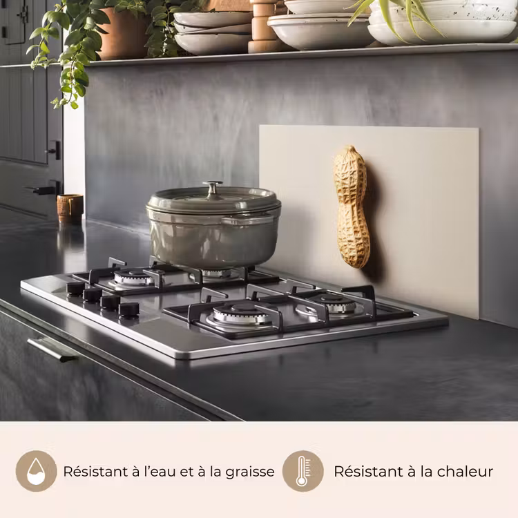 Fond de hotte - Cacahuète - Crue - Beige — 2
