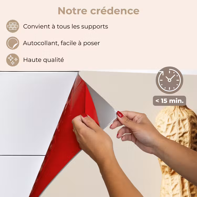 Fond de hotte - Cacahuète - Crue - Beige — 4