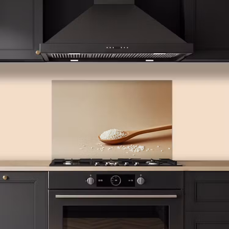Fond de hotte - Cuillère - Riz - Bois - Beige — 5