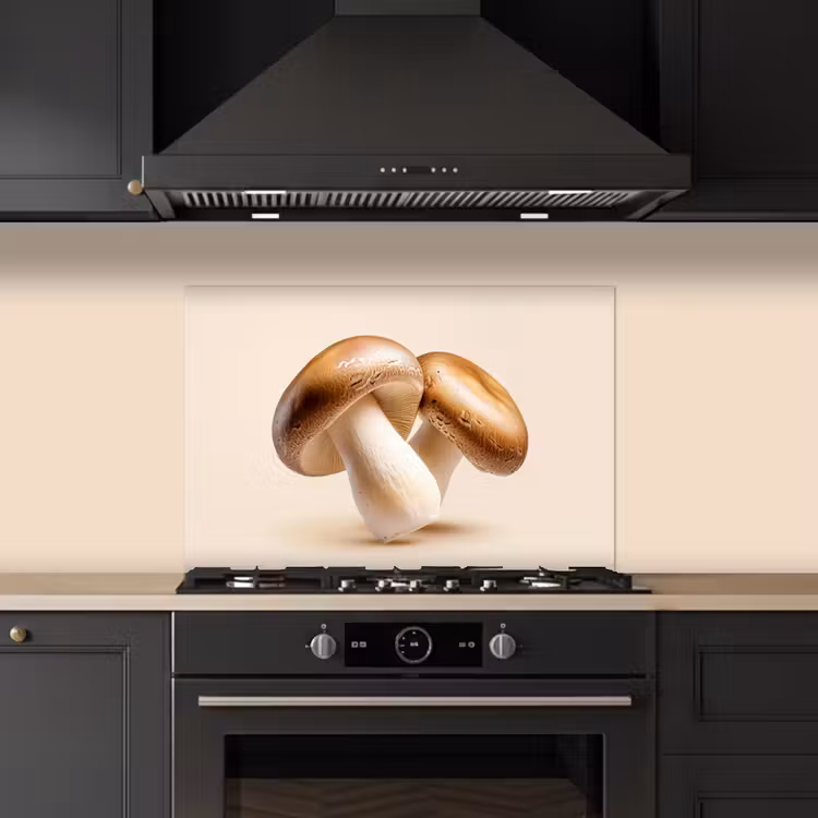 Fond de hotte - Champignons - Doux - Beige — 5
