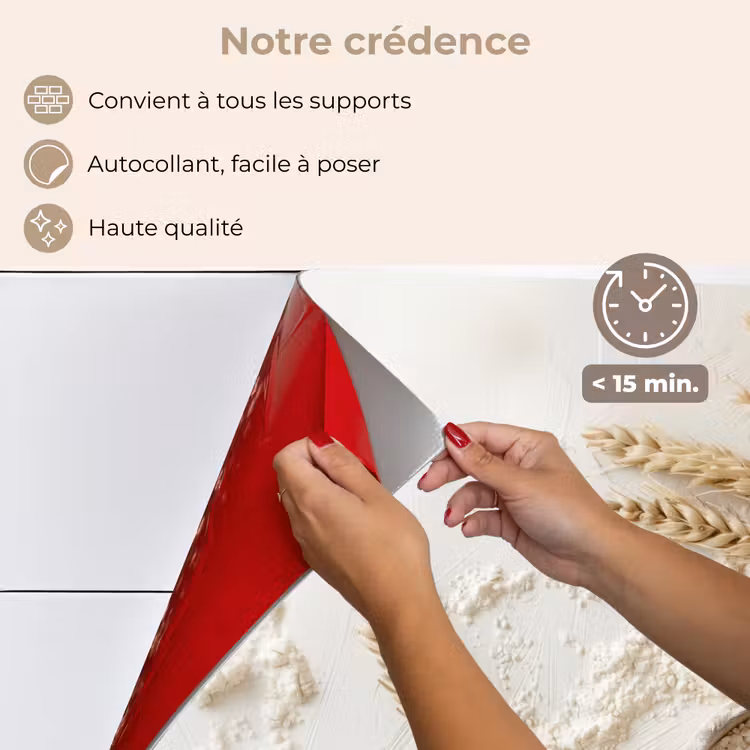 Fond de hotte - Fleur - Bois - Blé — 4