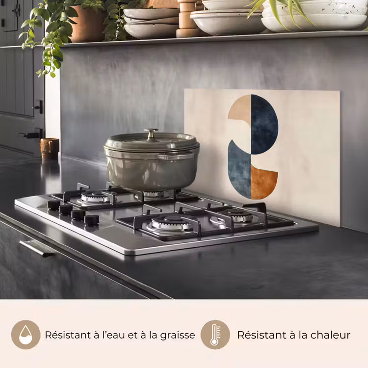 Fond de hotte - Cercles - Abstrait - Coloré — 2