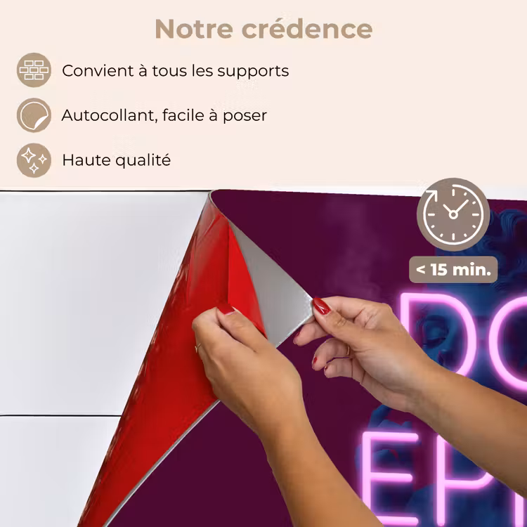 Fond de hotte - Buste - Néon - LED - Lettres — 4
