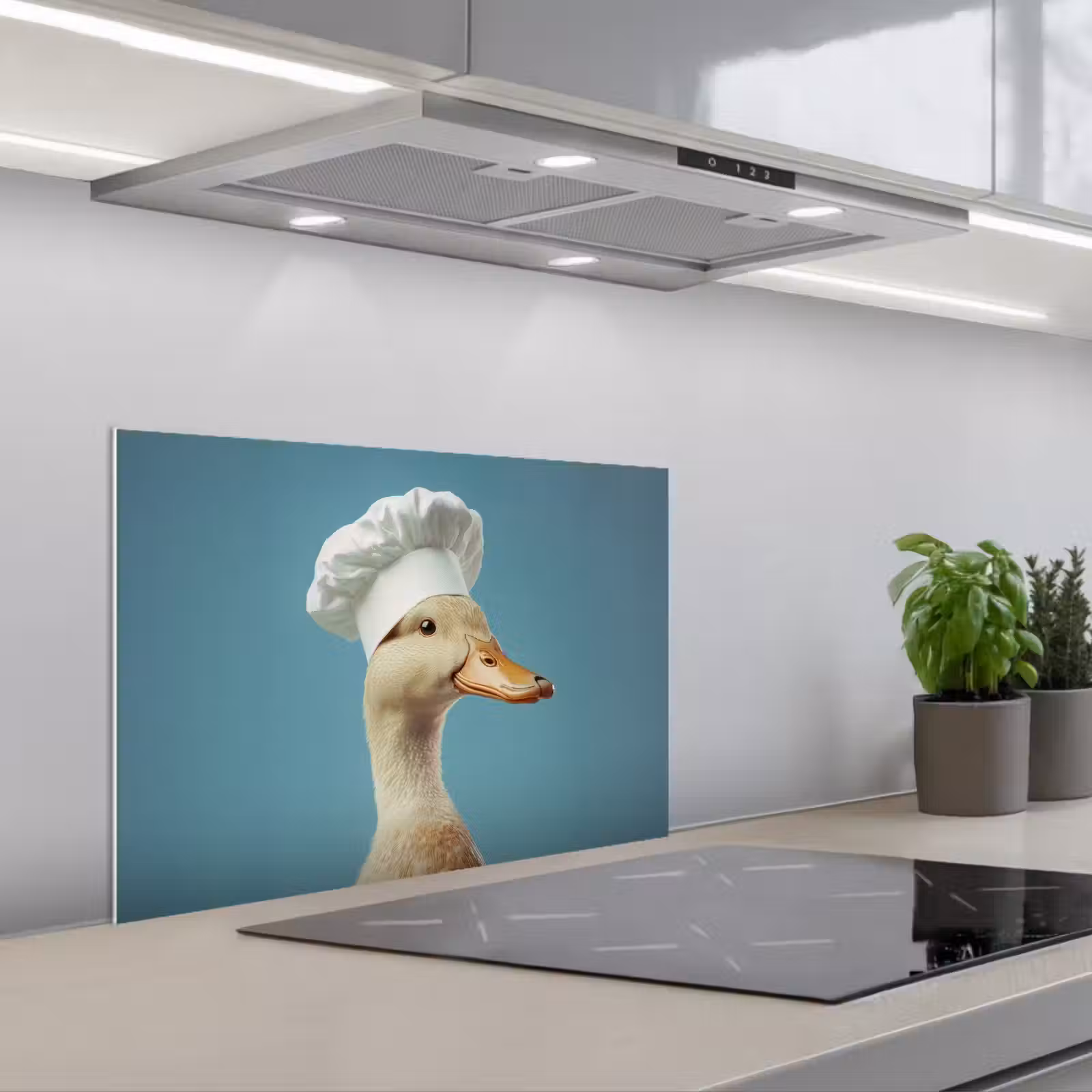 Fond de hotte - Canard - Toque - Mignon - Oiseau — 1