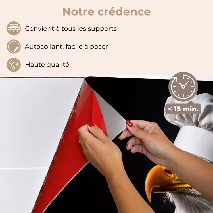 Fond de hotte - Aigle - Amérique - Toque - Oiseau - Robuste — 4