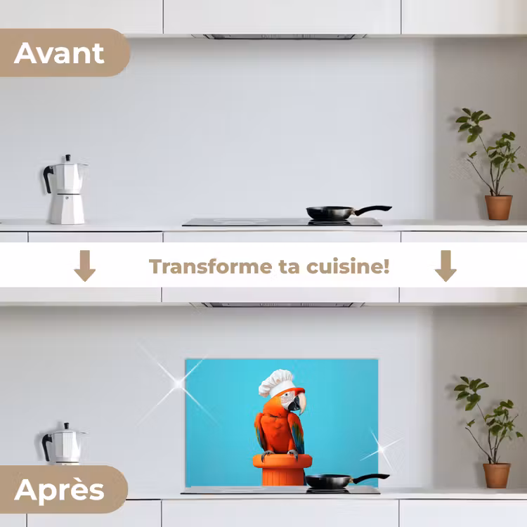 Fond de hotte - Ara - Toque - Piédestal - Amusant — 7