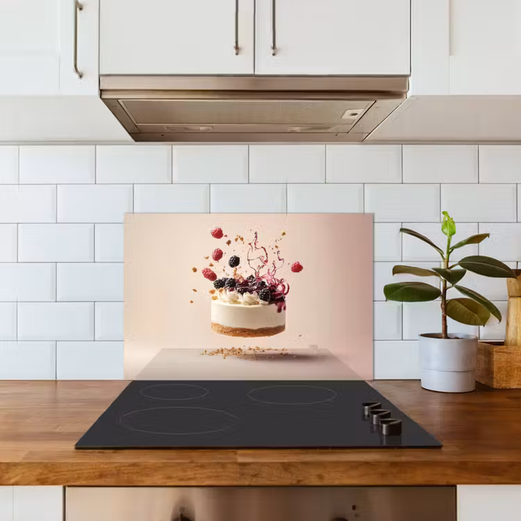 Fond de hotte - Cheesecake - Alimentation - Rose - Gâteau — 3