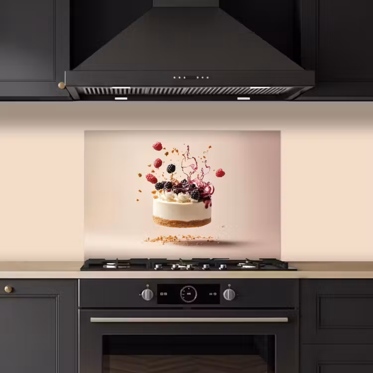 Fond de hotte - Cheesecake - Alimentation - Rose - Gâteau — 5