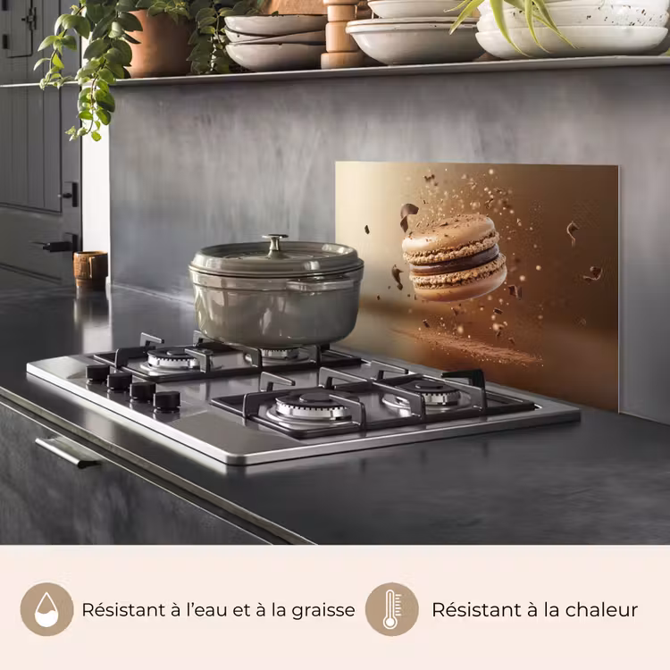 Fond de hotte - Chocolat - Macarons - Alimentation - Bonbons — 2