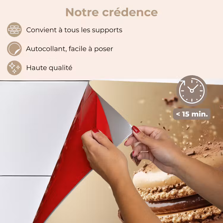 Fond de hotte - Chocolat - Macarons - Alimentation - Bonbons — 4