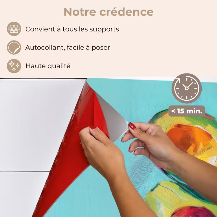 Fond de hotte - Avocat - Vert - Graine - Ombrage — 4