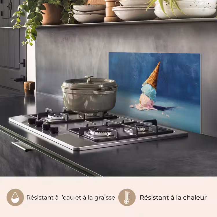 Fond de hotte - Cornet de glace - Globes - Melt - Pink — 2
