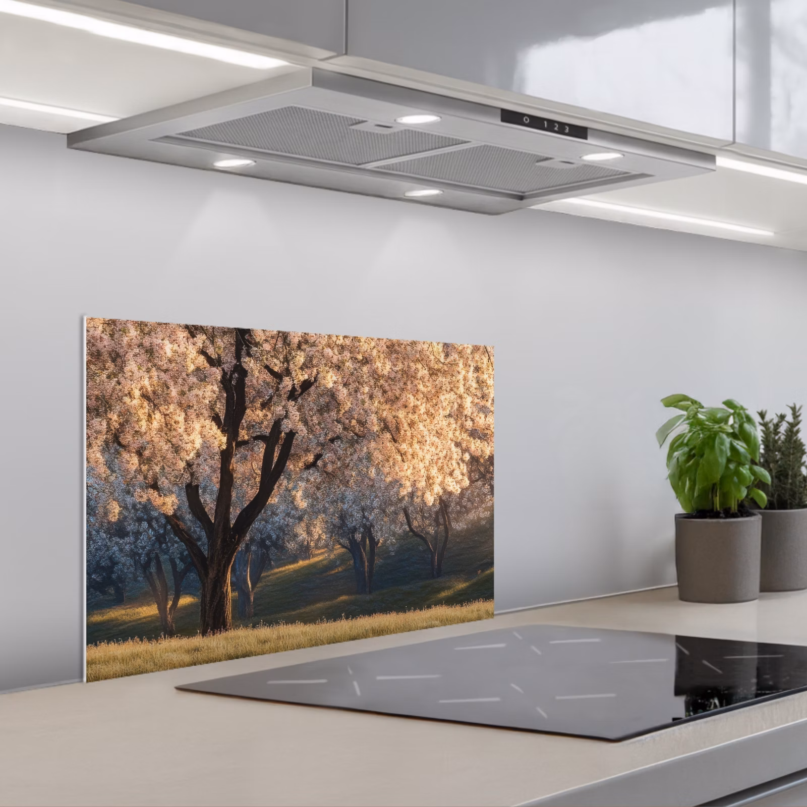 Fond de hotte - Arbres - Fleurir - Printemps — 1