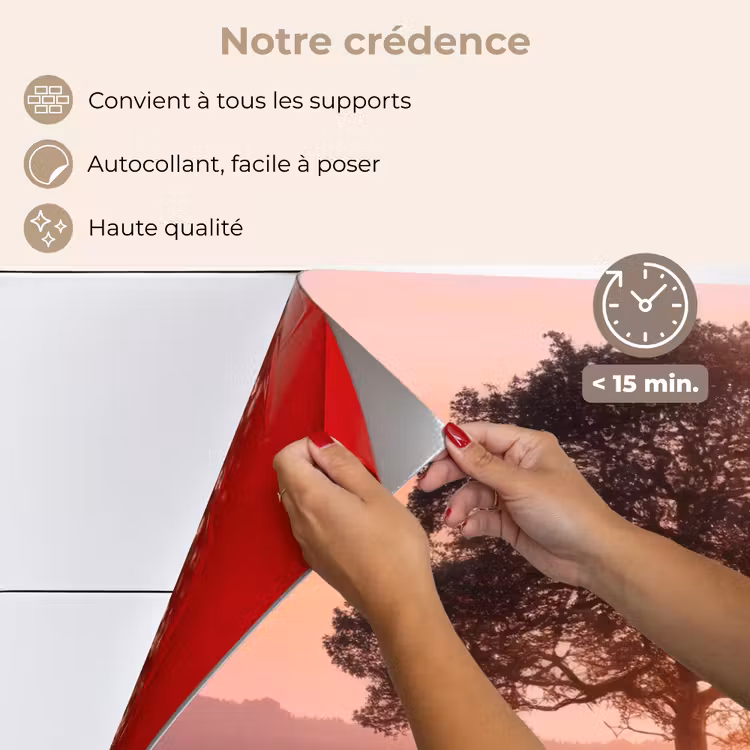 Fond de hotte - Arbre - Bruyère - Lever de soleil — 4
