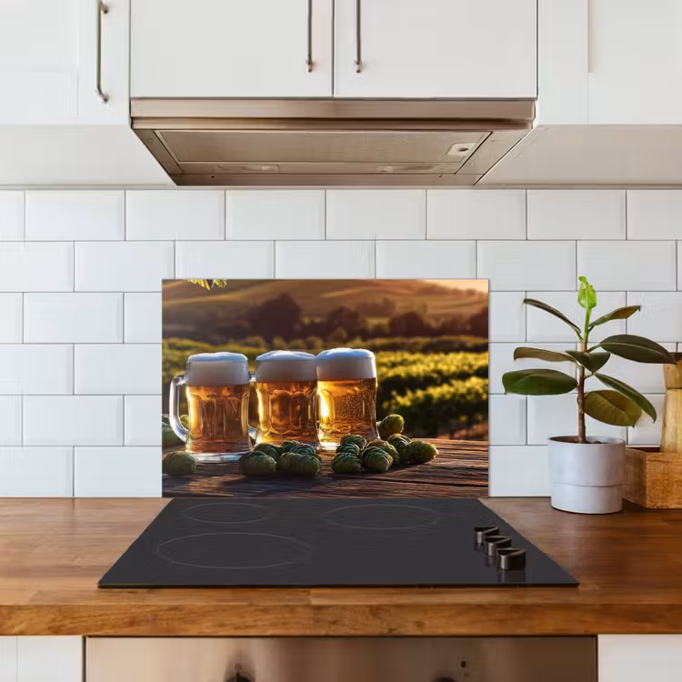 Fond de hotte - Bière - Houblon - Paysage — 3