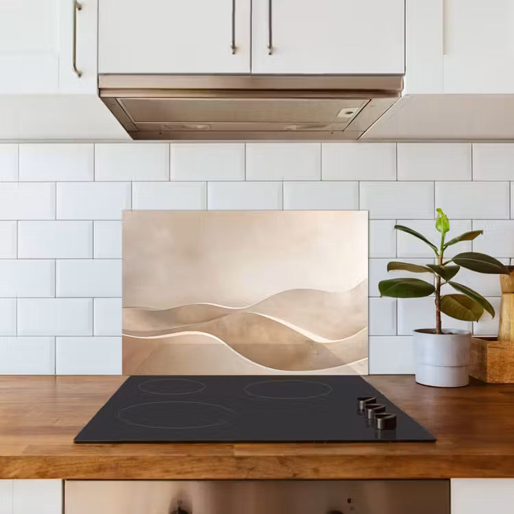 Fond de hotte - Beige - Collines - Motif — 3