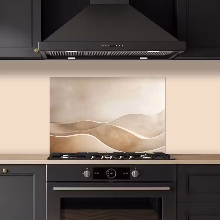 Fond de hotte - Beige - Collines - Motif — 5