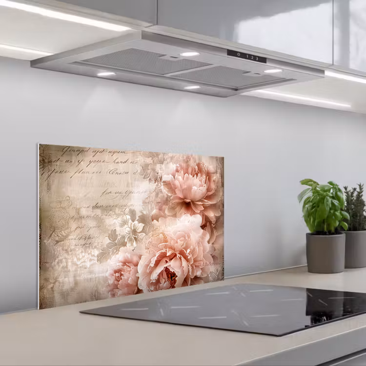 Fond de hotte - Fleurs - Roses - Livre - Art — 1