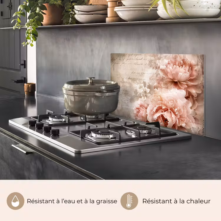 Fond de hotte - Fleurs - Roses - Livre - Art — 2