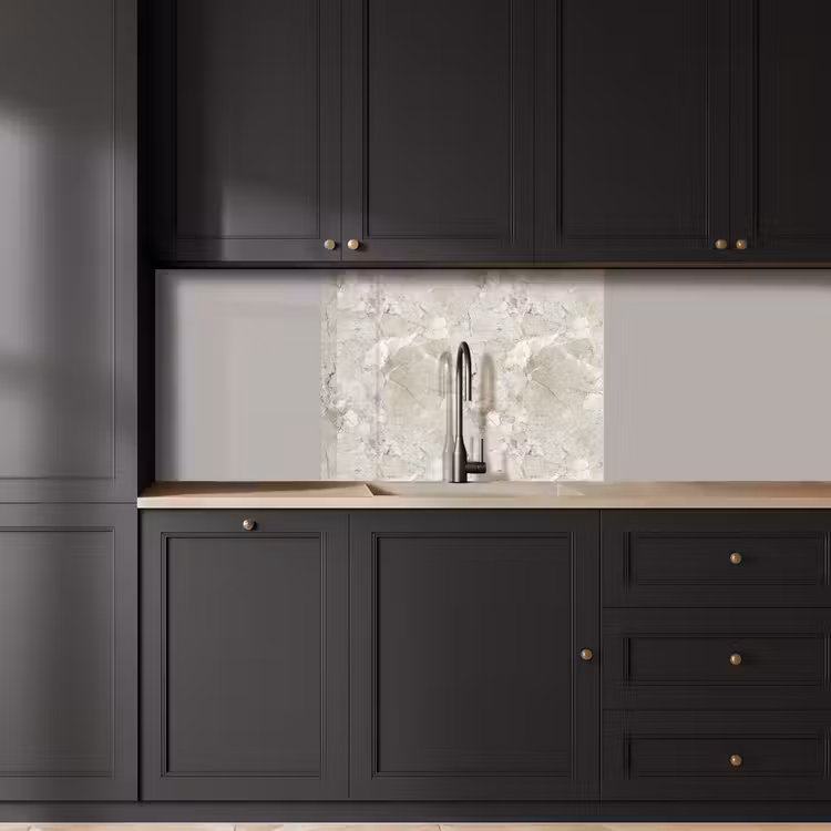 Crédence cuisine - Marbre - Gris - Veines — 5