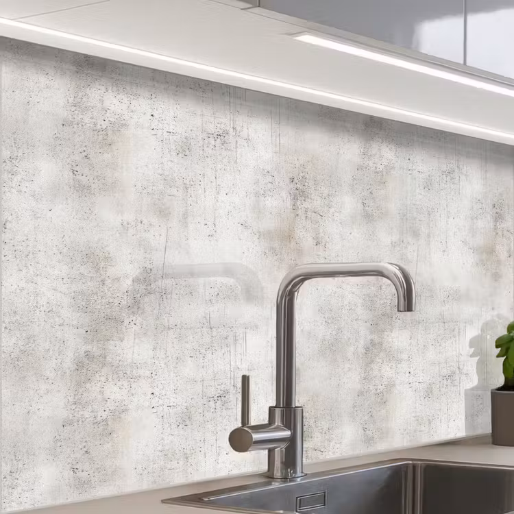 Crédence cuisine - Gris - Concrete - Weathered — 1
