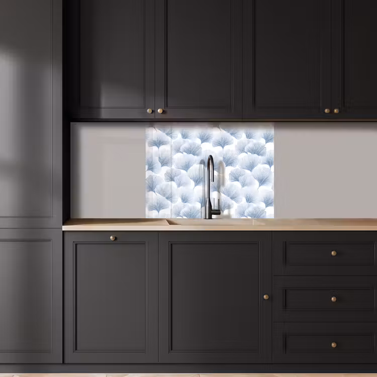 Crédence cuisine - Ventilateur - Moderne - Bleu — 5