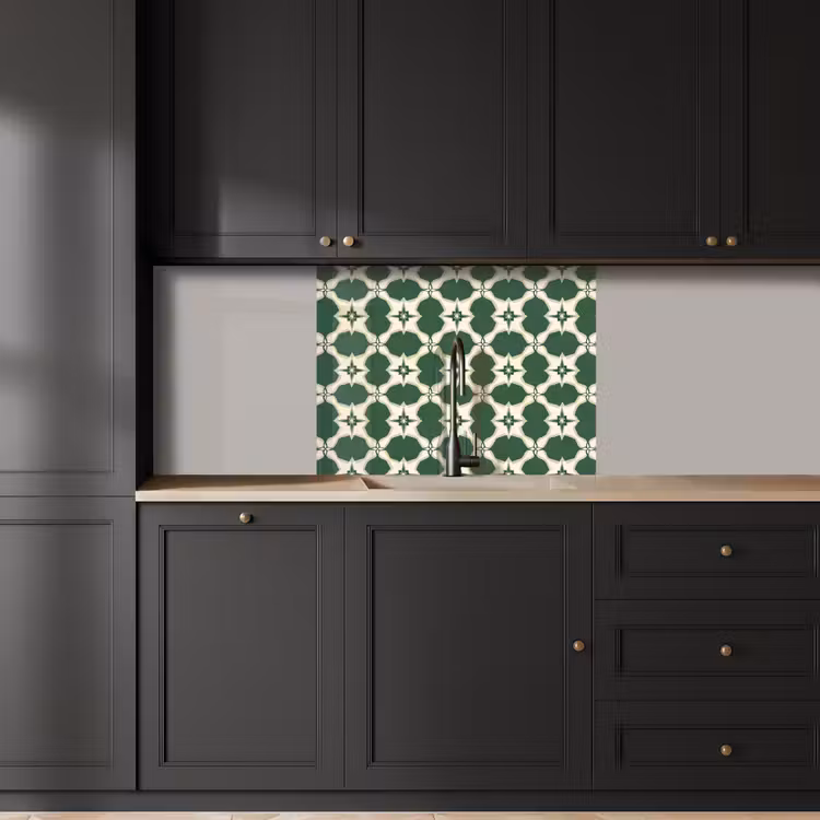 Crédence cuisine - Carrelage - Classic - Vert — 5