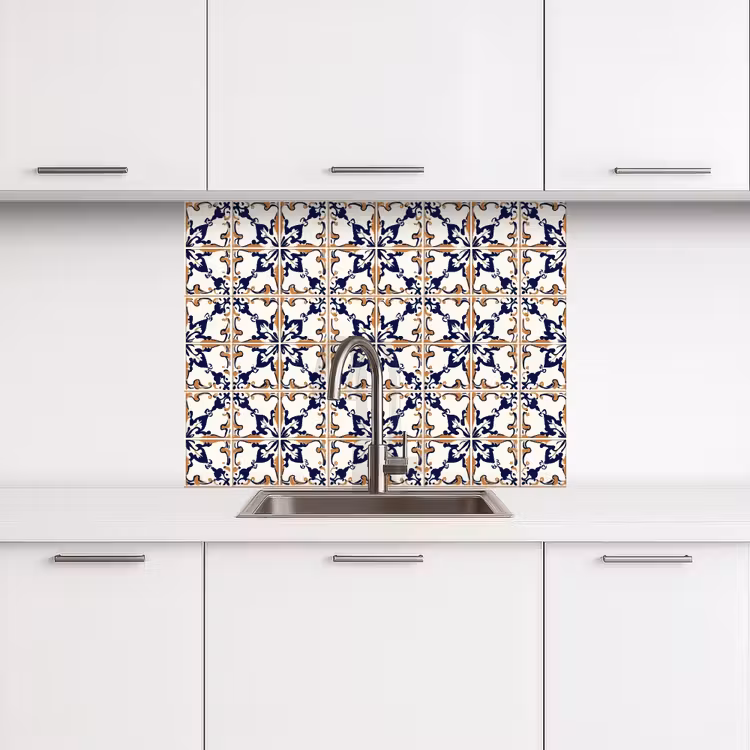 Crédence cuisine - Classique - à motifs - coloré — 3