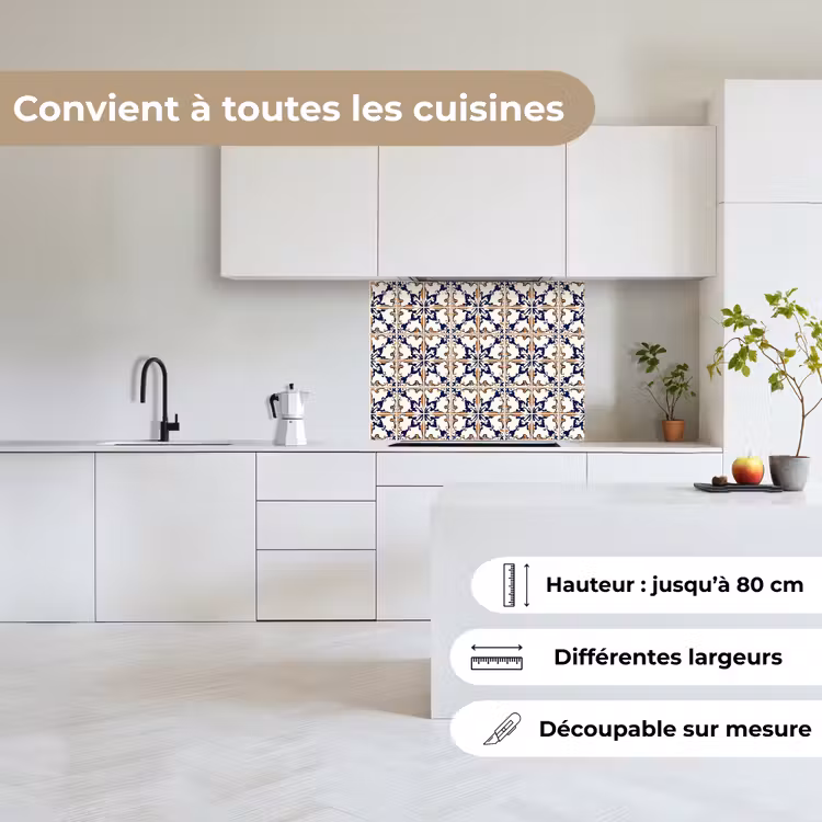 Crédence cuisine - Classique - à motifs - coloré — 6