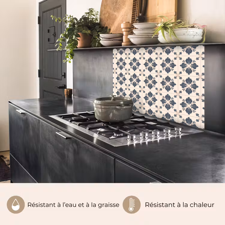 Crédence cuisine - Forme de feuille - Classique - Colorée — 4