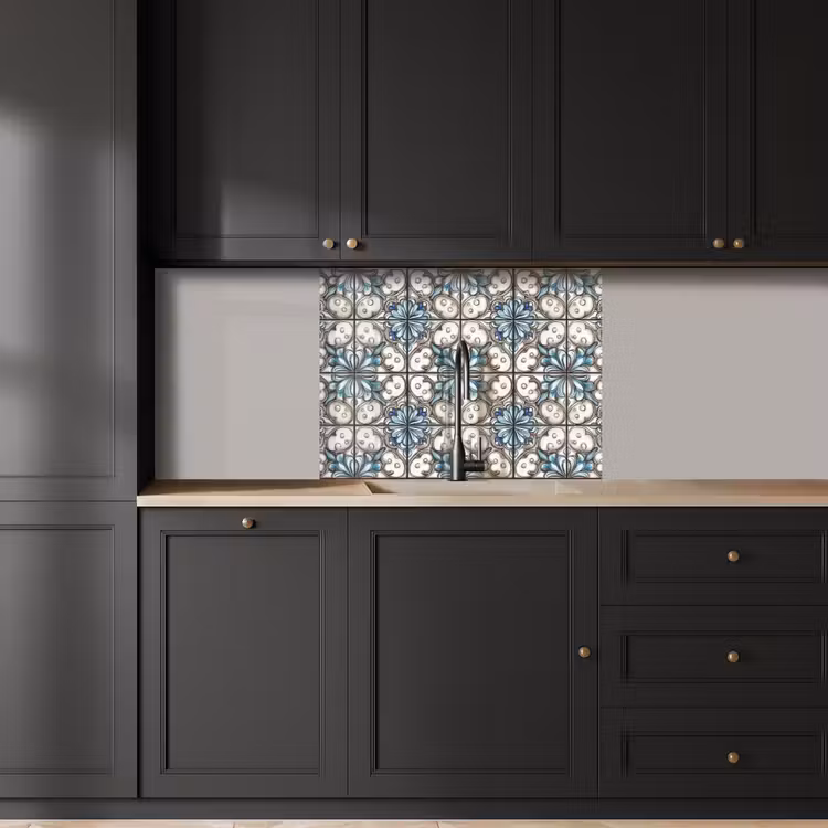 Crédence cuisine - Baroque - Tile - Coloré — 5