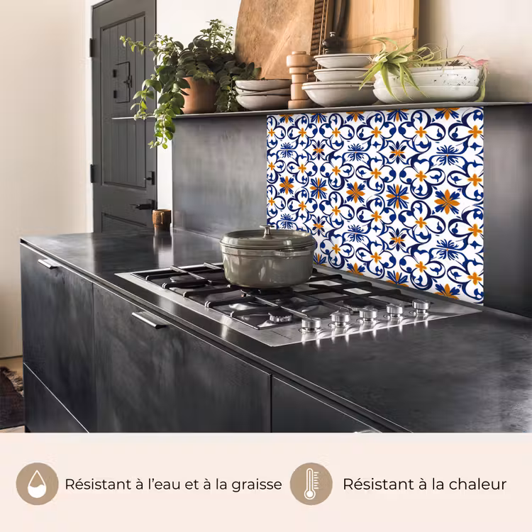 Crédence cuisine - Motif - Moderne - Coloré — 4