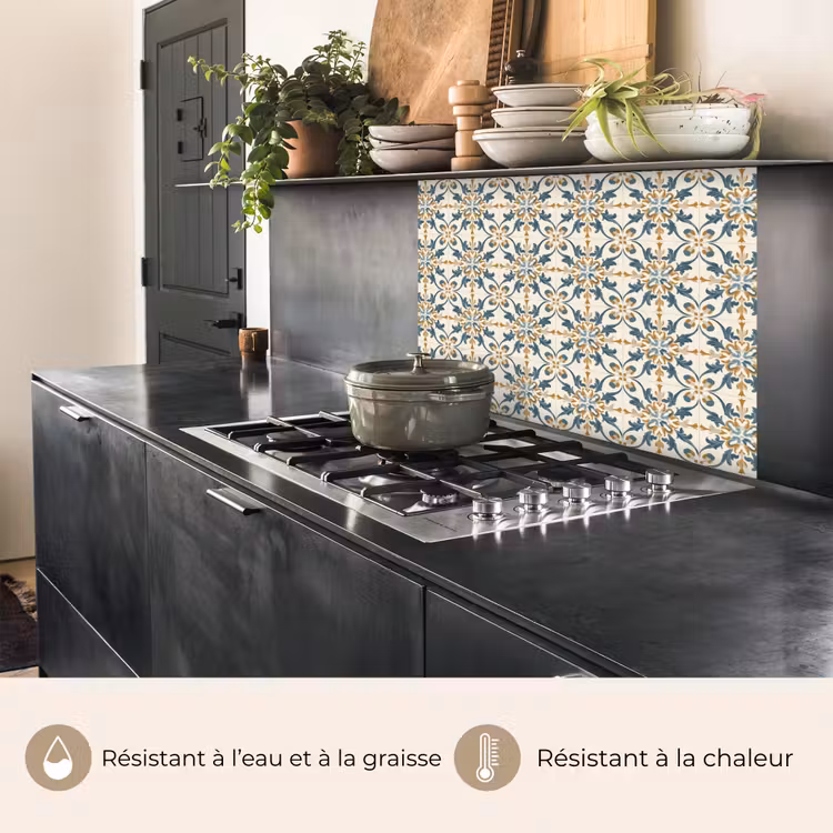 Crédence cuisine - Motif - Classique - Coloré — 4
