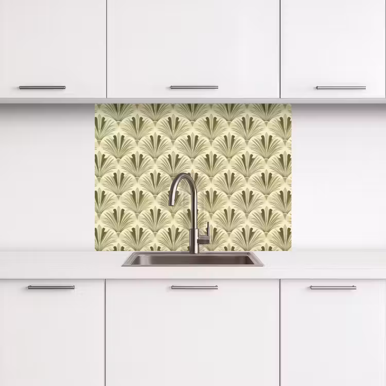 Crédence cuisine - Classic - Ventilateur - Vert — 3