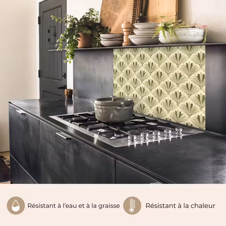 Crédence cuisine - Classic - Ventilateur - Vert — 4