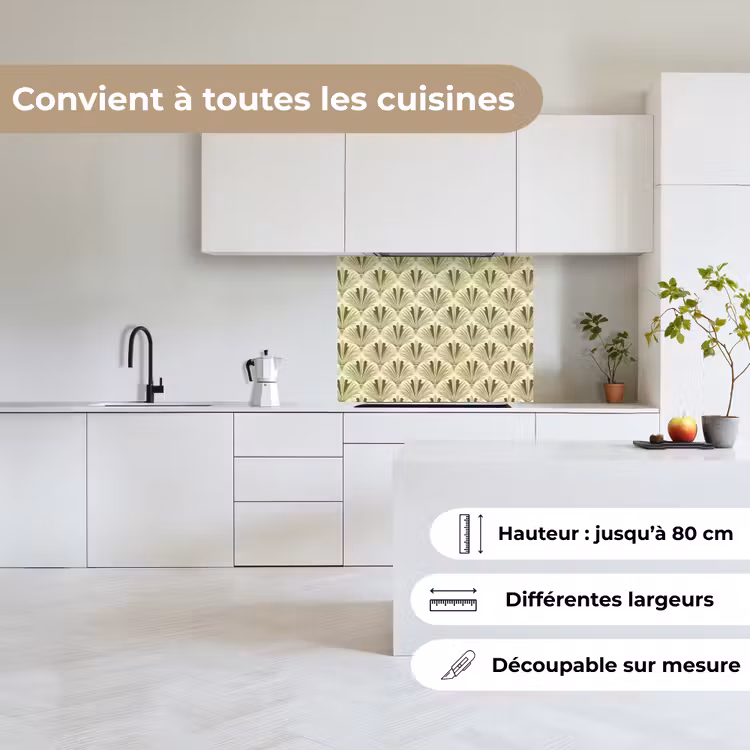 Crédence cuisine - Classic - Ventilateur - Vert — 6