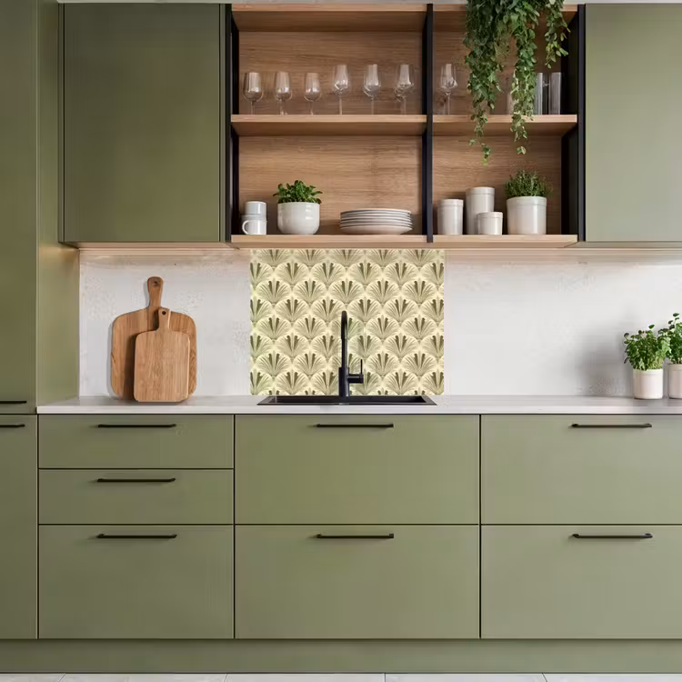 Crédence cuisine - Classic - Ventilateur - Vert — 7