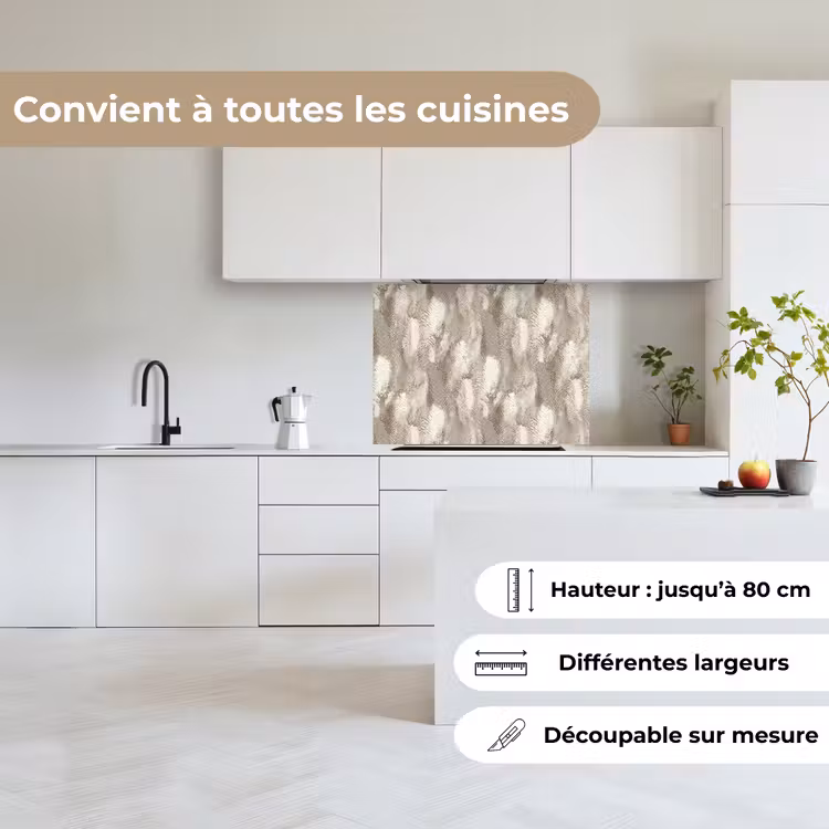 Crédence cuisine - Serpent - Texture - Sable — 6