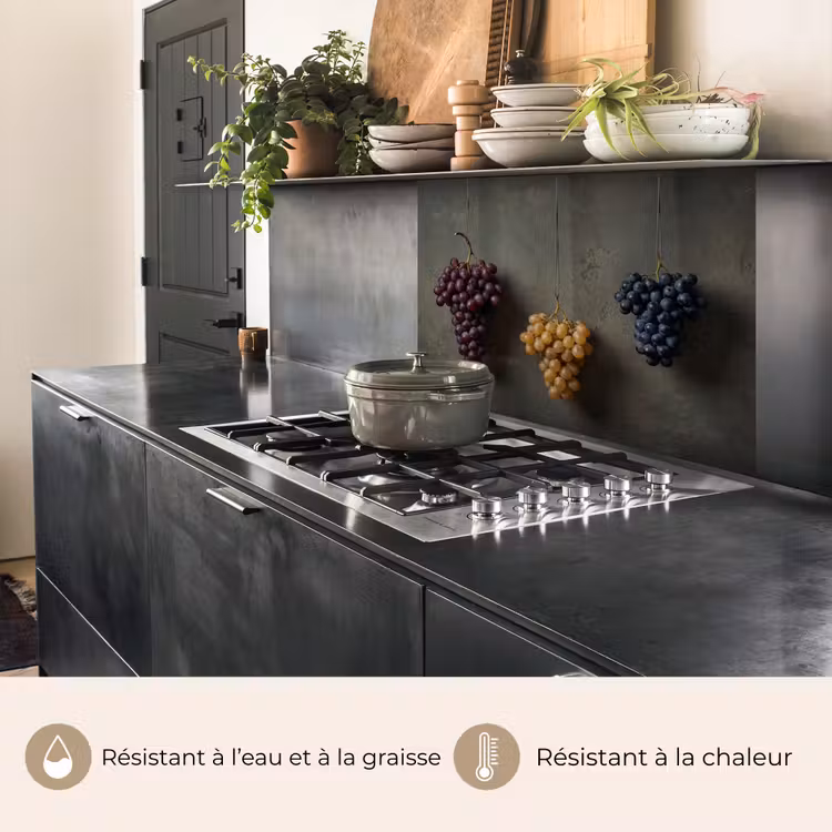 Crédence cuisine - Raisins - Coloré - Mur — 4