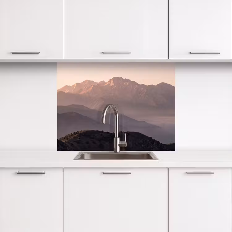 Crédence cuisine - Panorama - Paysage - Montagnes — 3