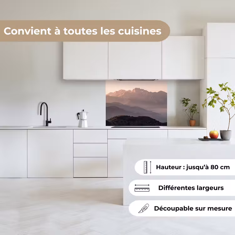 Crédence cuisine - Panorama - Paysage - Montagnes — 6