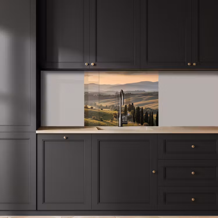 Crédence cuisine - Toscane - Paysage - Collines — 5